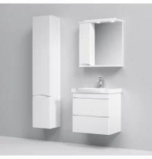 Комплект мебели белый глянец 65 см Am.Pm Like M80FHX0652WG + M80WCC0652WG + M80MPL0651WG