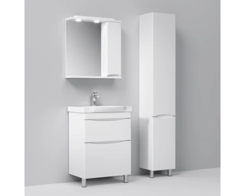 Комплект мебели белый глянец 65 см Am.Pm Like M80FSX0652WG + M80WCC0652WG + M80MPR0651WG