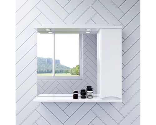 Комплект мебели белый глянец 65 см Am.Pm Like M80FSX0652WG + M80WCC0652WG + M80MPR0651WG