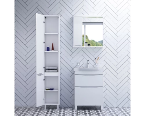 Комплект мебели белый глянец 65 см Am.Pm Like M80FSX0652WG + M80WCC0652WG + M80MPL0651WG