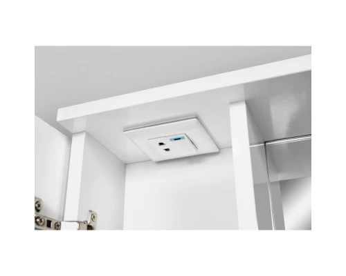 Комплект мебели белый глянец 65 см Am.Pm Like M80FSX0652WG + M80WCC0652WG + M80MPL0651WG