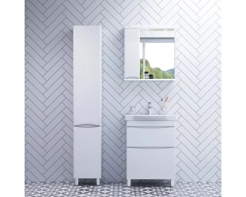 Тумба с раковиной белый глянец 65 см Am.Pm Like M80FSX0652WG + M80WCC0652WG