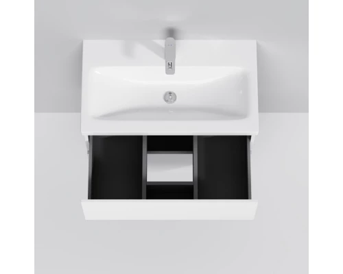 Тумба с раковиной белый глянец 76 см Am.Pm Gem M90FHX07522WG + M90WCC0752WG