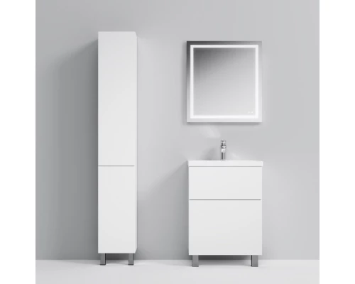 Комплект мебели белый глянец 65 см Am.Pm Gem M90FSX06022WG32 + M90WCC0602WG + M91AMOX0651WG