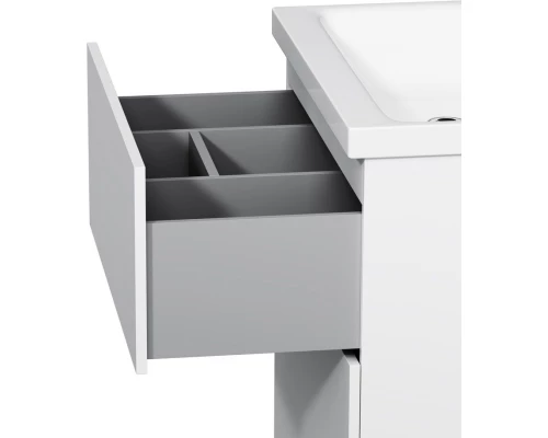 Тумба с раковиной белый глянец 61 см Am.Pm Gem M90FSX06022WG32 + M90WCC0602WG