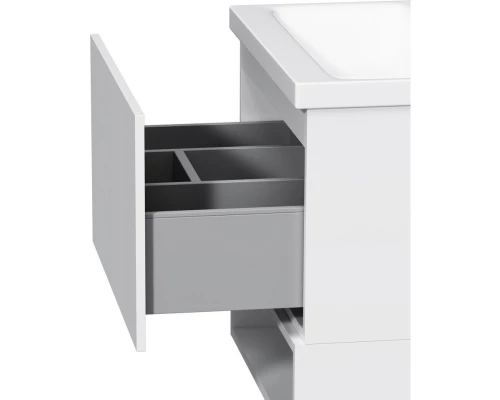 Тумба с раковиной белый глянец 61 см Am.Pm Gem M90FHX06021WG + M90WCC0602WG