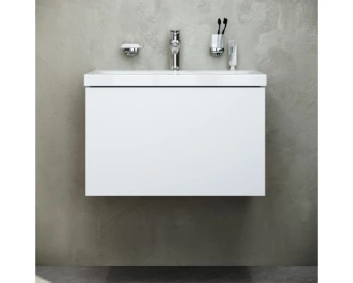 Тумба с раковиной белый глянец 61 см Am.Pm Gem M90FHX06021WG + M90WCC0602WG