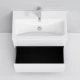 Тумба с раковиной белый глянец 76 см Am.Pm Gem M90FSX07522WG32 + M90WCC0752WG