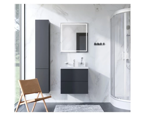 Комплект мебели графит матовый 65 см Am.Pm Gem M90FHX06022GM + M90WCC0602WG + M91AMOX0651WG