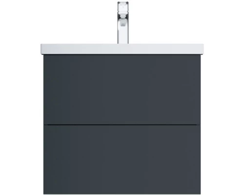 Комплект мебели графит матовый 65 см Am.Pm Gem M90FHX06022GM + M90WCC0602WG + M91AMOX0651WG