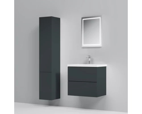 Комплект мебели графит матовый 60 см Am.Pm Gem M90FHX06022GM + M90WCC0602WG + M91AMOX0551WG