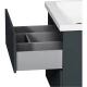 Комплект мебели графит матовый 60 см Am.Pm Gem M90FHX06022GM + M90WCC0602WG + M91AMOX0551WG