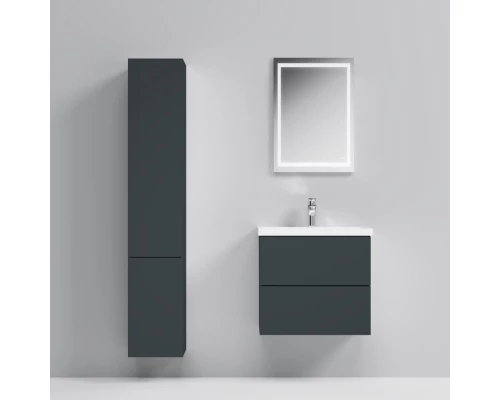 Комплект мебели графит матовый 60 см Am.Pm Gem M90FHX06022GM + M90WCC0602WG + M91AMOX0551WG
