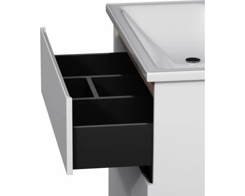 Комплект мебели белый глянец 80 см Am.Pm X-Joy M85AFSX0802WG + M85AWCC0802WG + M91AMOX0803WG