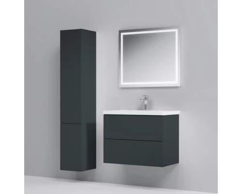 Комплект мебели графит матовый 80 см Am.Pm Gem M90FHX07522GM + M90WCC0752WG + M91AMOX0801WG