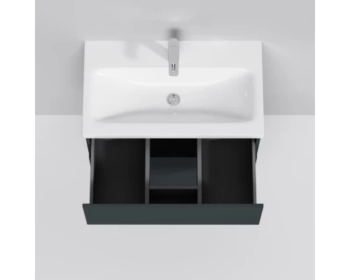Комплект мебели графит матовый 80 см Am.Pm Gem M90FHX07522GM + M90WCC0752WG + M91AMOX0801WG