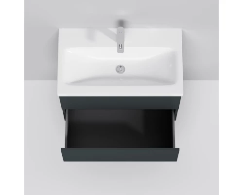 Комплект мебели графит матовый 80 см Am.Pm Gem M90FHX07522GM + M90WCC0752WG + M91AMOX0801WG