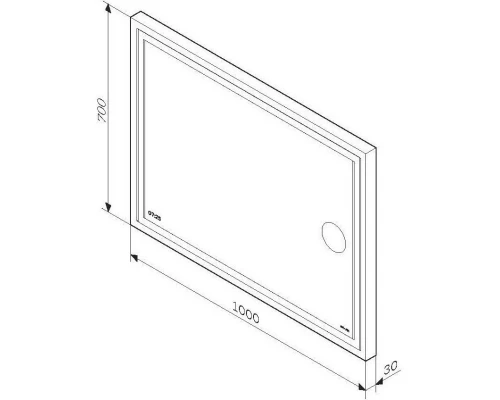 Комплект мебели белый глянец 100 см Am.Pm X-Joy M85AFHX1002WG + M85AWCC1002WG + M91AMOX1003WG