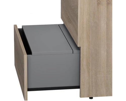 Тумба с раковиной светлый дуб 61 см Am.Pm Gem M91FSX0602OF + M90WCC0602WG