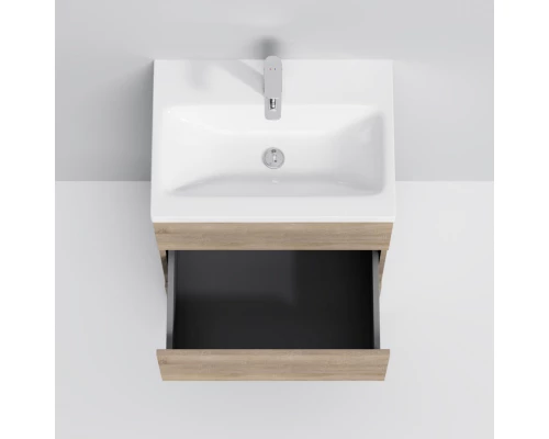 Тумба с раковиной светлый дуб 61 см Am.Pm Gem M91FSX0602OF + M90WCC0602WG