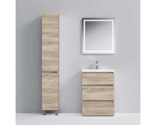Тумба с раковиной светлый дуб 61 см Am.Pm Gem M91FSX0602OF + M90WCC0602WG