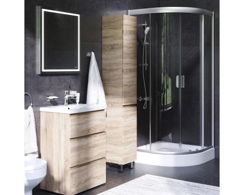 Тумба с раковиной светлый дуб 61 см Am.Pm Gem M91FSX0602OF + M90WCC0602WG