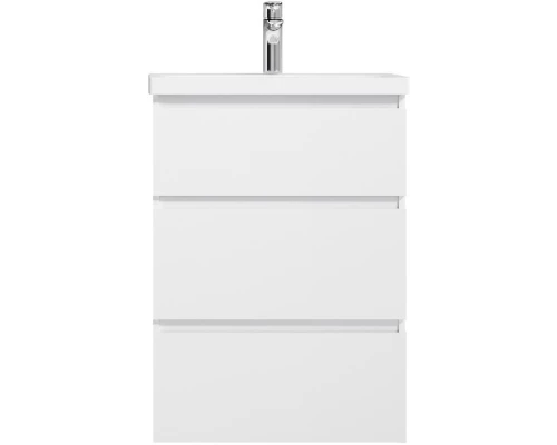Тумба с раковиной белый глянец 61 см Am.Pm Gem M91FSX0602WG + M90WCC0602WG