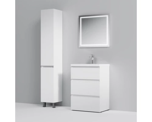 Тумба с раковиной белый глянец 61 см Am.Pm Gem M91FSX0602WG + M90WCC0602WG