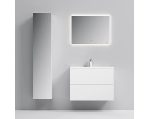 Комплект мебели белый глянец 81 см Am.Pm Spirit V2.0 M70AFHX0802WG + M70AWCC0802WG + M71AMOX0801SA