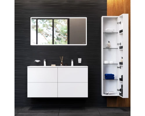 Комплект мебели белый глянец 121 см Am.Pm Spirit V2.0 M70AFHD1202WG + M70AWCD1202WG + M71AMOX1001SA