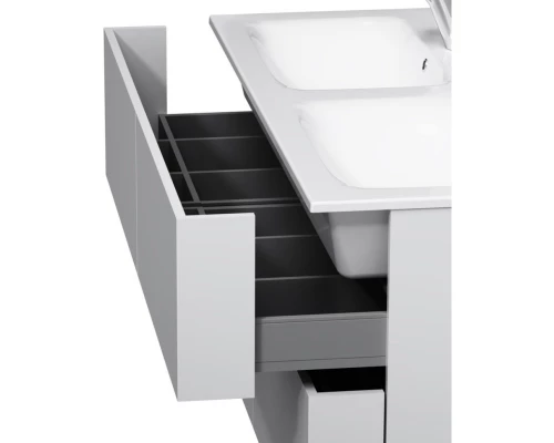 Комплект мебели белый глянец 121 см Am.Pm Spirit V2.0 M70AFHD1202WG + M70AWCD1202WG + M71AMOX1001SA