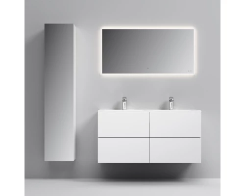 Тумба с раковиной белый глянец 121 см Am.Pm Spirit V2.0 M70AFHD1202WG + M70AWCD1202WG