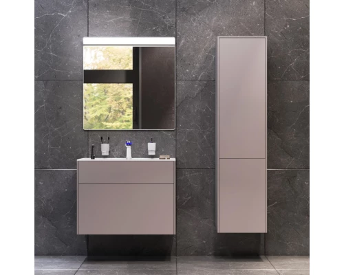 Комплект мебели серый матовый 80,8 см Am.Pm Inspire 2.0 M50AFHX0803EGM + M50AWPX0801WG + M50AMOX0801SA