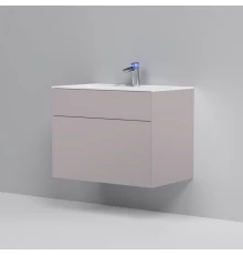 Тумба с раковиной серый матовый 80,8 см Am.Pm Inspire 2.0 M50AFHX0803EGM + M50AWPX0801WG