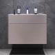 Тумба с раковиной серый матовый 80,8 см Am.Pm Inspire 2.0 M50AFHX0803EGM + M50AWPX0801WG