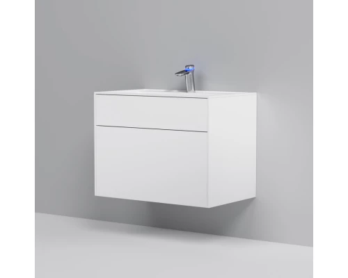 Комплект мебели белый матовый 80,8 см Am.Pm Inspire 2.0 M50AFHX0803WM + M50AWPX0801WG + M50AMOX0801SA