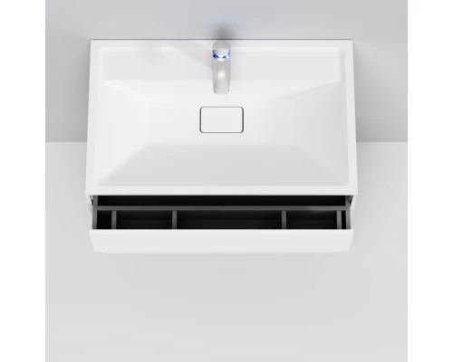 Комплект мебели белый матовый 80,8 см Am.Pm Inspire 2.0 M50AFHX0803WM + M50AWPX0801WG + M50AMOX0801SA