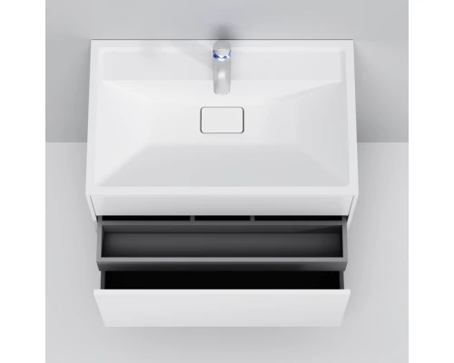 Комплект мебели белый матовый 80,8 см Am.Pm Inspire 2.0 M50AFHX0803WM + M50AWPX0801WG + M50AMOX0801SA