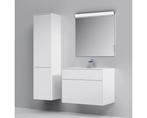 Тумба с раковиной белый матовый 80,8 см Am.Pm Inspire 2.0 M50AFHX0803WM + M50AWPX0801WG