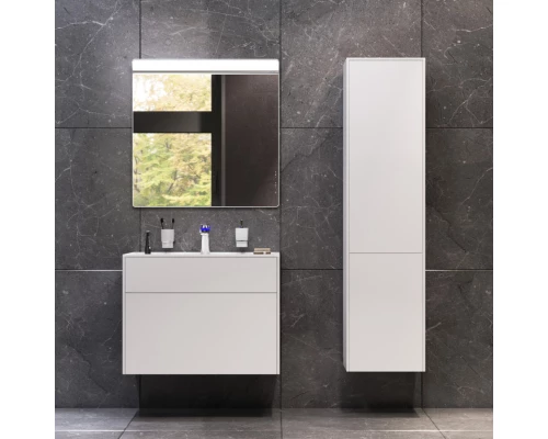 Тумба с раковиной белый матовый 80,8 см Am.Pm Inspire 2.0 M50AFHX0803WM + M50AWPX0801WG