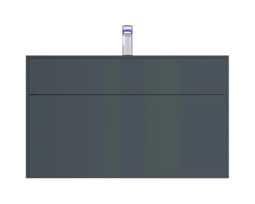 Тумба с раковиной графит матовый 100,8 см Am.Pm Inspire 2.0 M50AFHX1003GM + M50AWPX1001WG