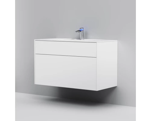 Комплект мебели белый матовый 100,8 см Am.Pm Inspire 2.0 M50AFHX1003WM + M50AWPX1001WG + M50AMOX1001SA