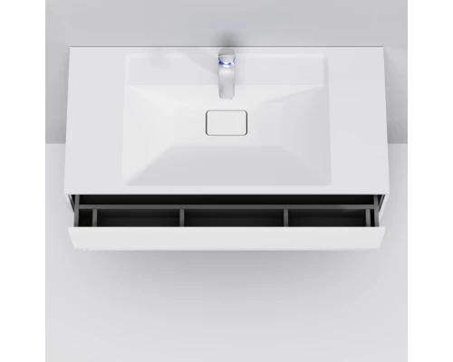 Комплект мебели белый матовый 100,8 см Am.Pm Inspire 2.0 M50AFHX1003WM + M50AWPX1001WG + M50AMOX1001SA