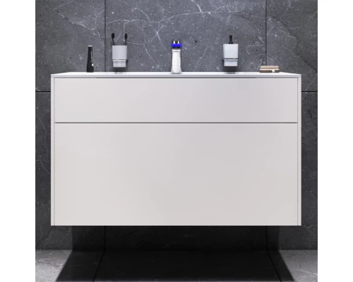 Комплект мебели белый матовый 100,8 см Am.Pm Inspire 2.0 M50AFHX1003WM + M50AWPX1001WG + M50AMOX1001SA