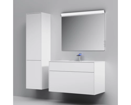 Тумба с раковиной белый матовый 100,8 см Am.Pm Inspire 2.0 M50AFHX1003WM + M50AWPX1001WG