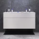Тумба с раковиной белый матовый 120,8 см Am.Pm Inspire 2.0 M50AFHX1203WM + M50AWPC1201WG