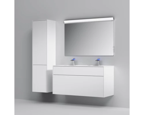 Тумба с раковиной белый матовый 120,8 см Am.Pm Inspire 2.0 M50AFHX1203WM + M50AWPC1201WG