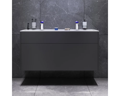 Комплект мебели графит матовый 120,8 см Am.Pm Inspire 2.0 M50AFHX1203GM + M50AWPC1201WG + M50AMOX1201SA