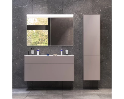 Комплект мебели серый матовый 120,8 см Am.Pm Inspire 2.0 M50AFHX1203EGM + M50AWPC1201WG + M50AMOX1201SA