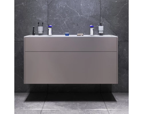 Комплект мебели серый матовый 120,8 см Am.Pm Inspire 2.0 M50AFHX1203EGM + M50AWPC1201WG + M50AMOX1201SA